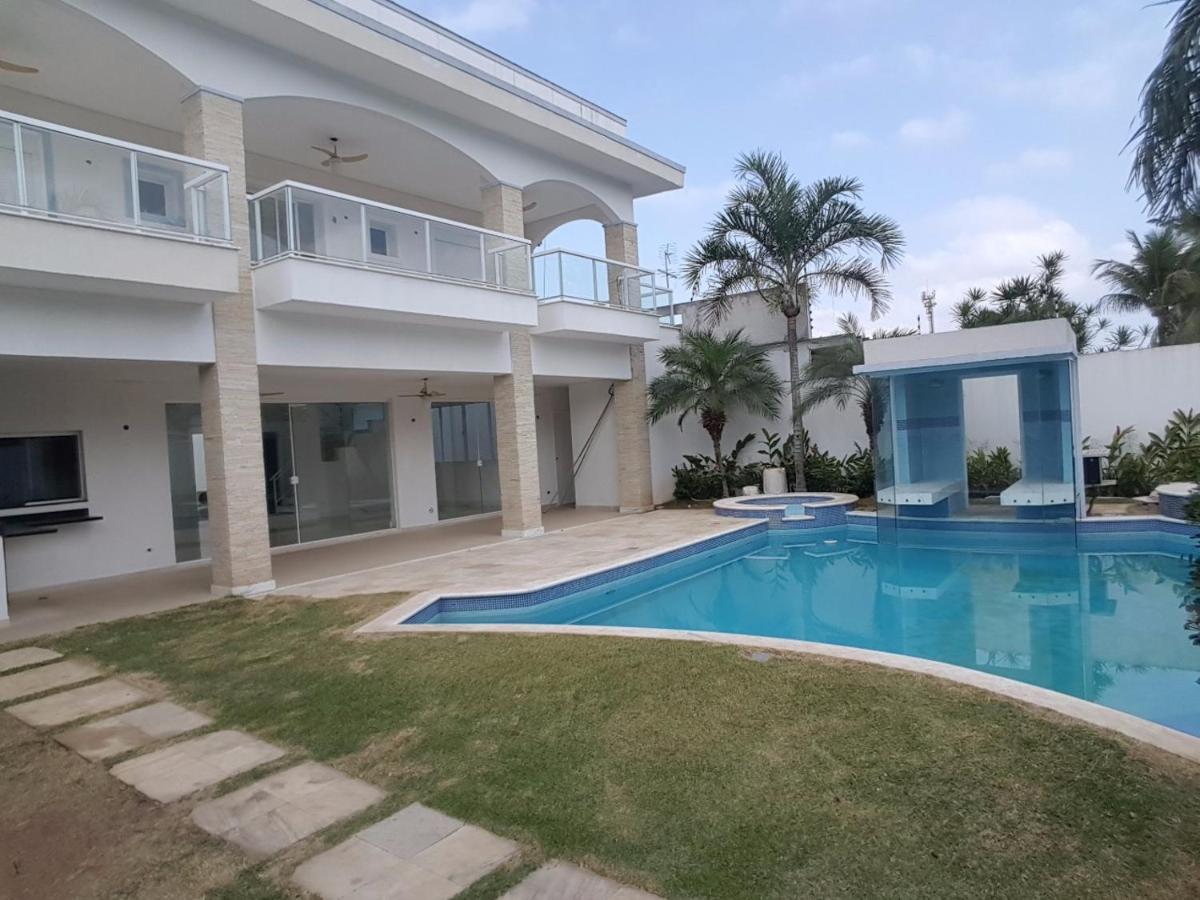 Casa Com Piscina A 150M Da Praia Da Enseada 瓜鲁雅 外观 照片