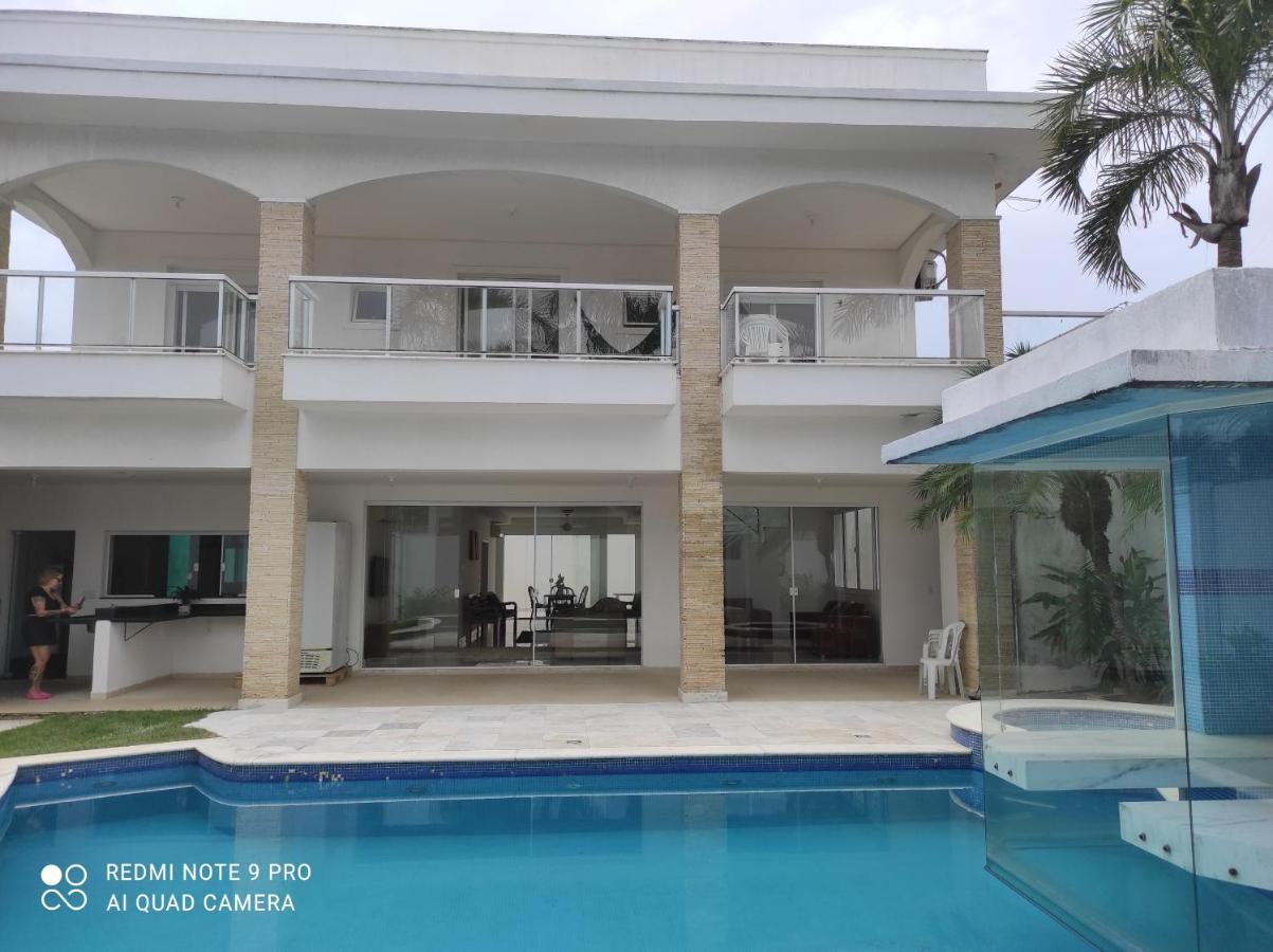 Casa Com Piscina A 150M Da Praia Da Enseada 瓜鲁雅 外观 照片