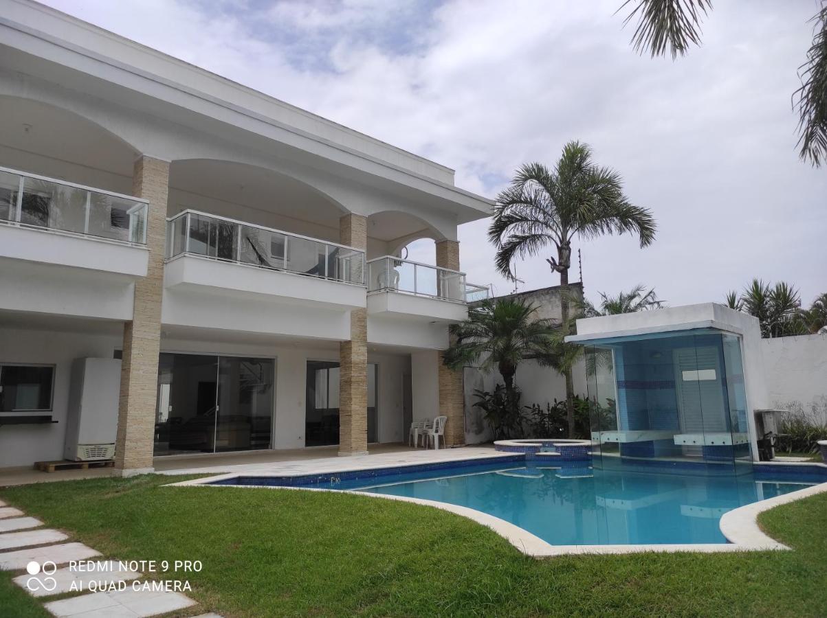 Casa Com Piscina A 150M Da Praia Da Enseada 瓜鲁雅 外观 照片