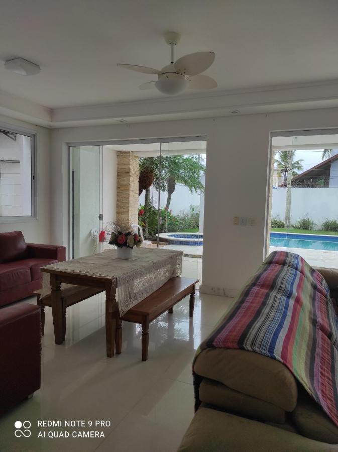 Casa Com Piscina A 150M Da Praia Da Enseada 瓜鲁雅 外观 照片
