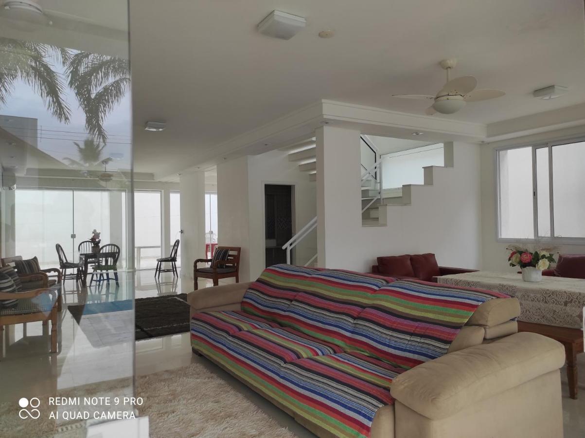 Casa Com Piscina A 150M Da Praia Da Enseada 瓜鲁雅 外观 照片